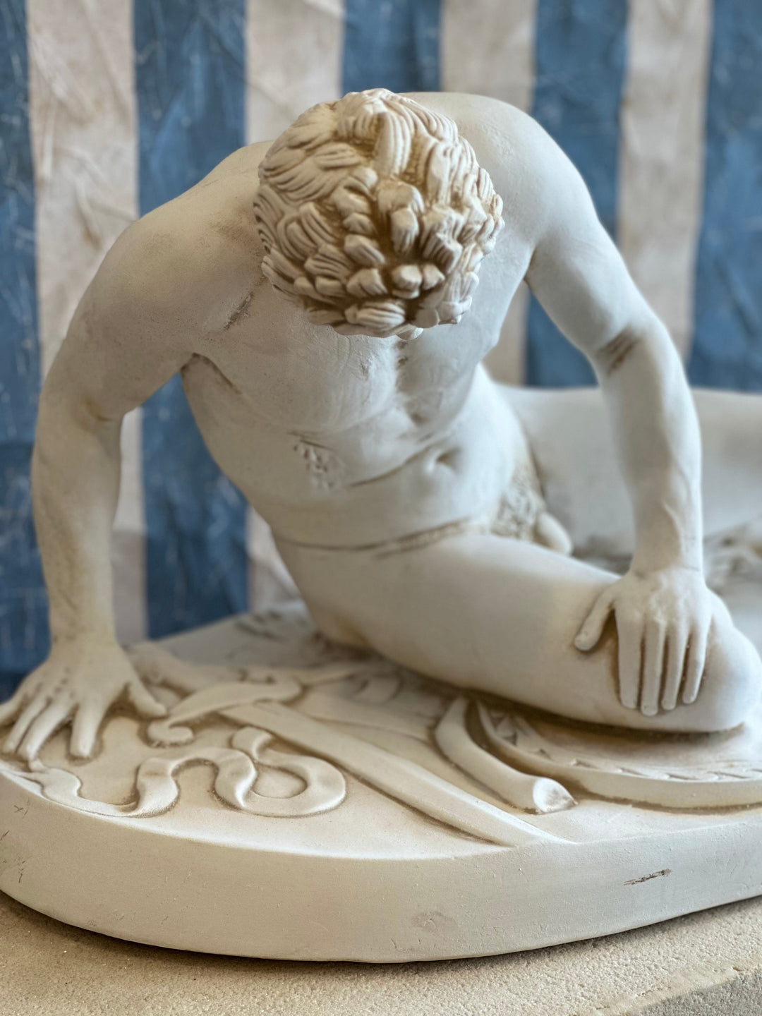 Grand Dying Gaul Plaster Sculpture