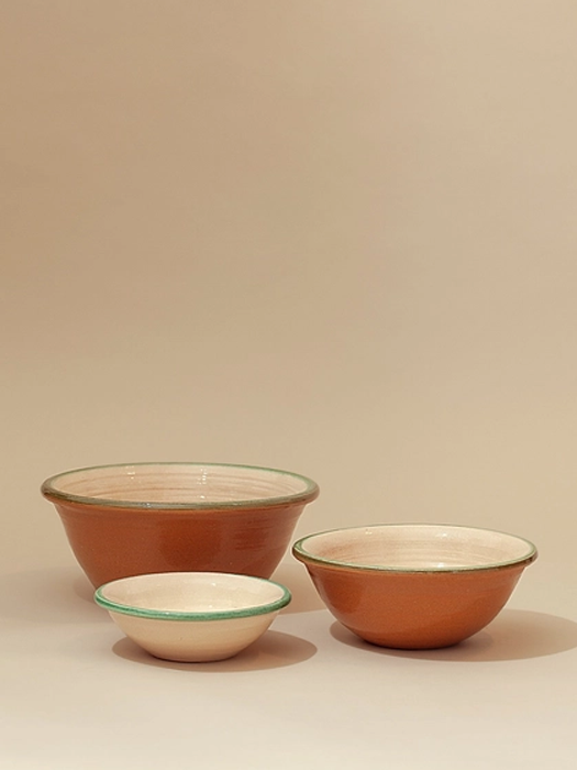 Green Granaíno Spanish Ceramic Bowls