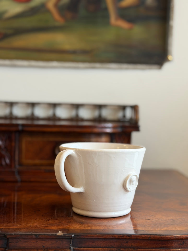 Intaglio Floral Amphora