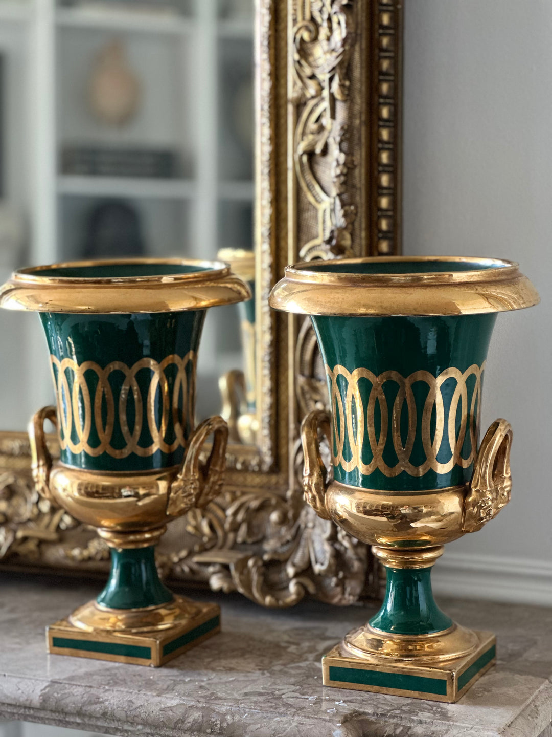 Italian ZACCAGNINI Urn - Pair