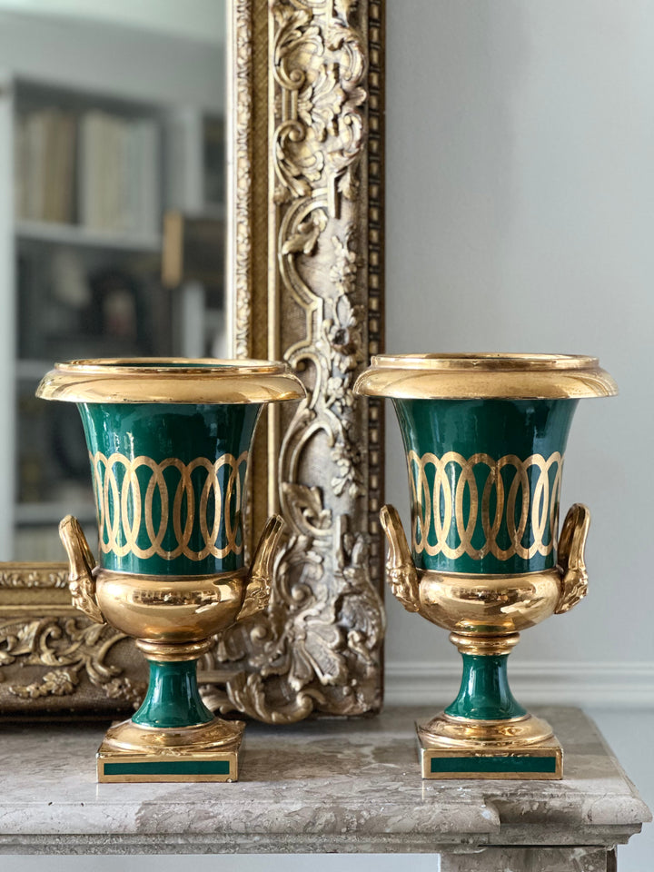 Italian ZACCAGNINI Urn - Pair