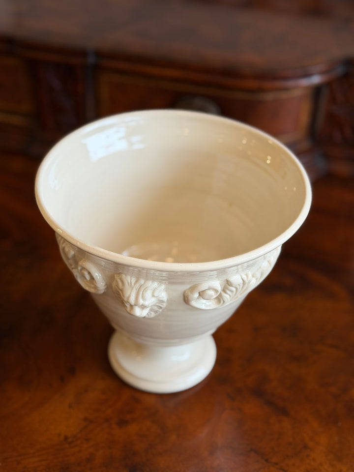 Lion Scroll Footed Vase