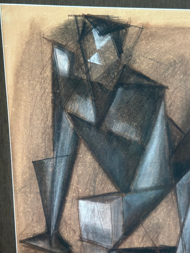 Seated Form in Abstraction, c. 1950s