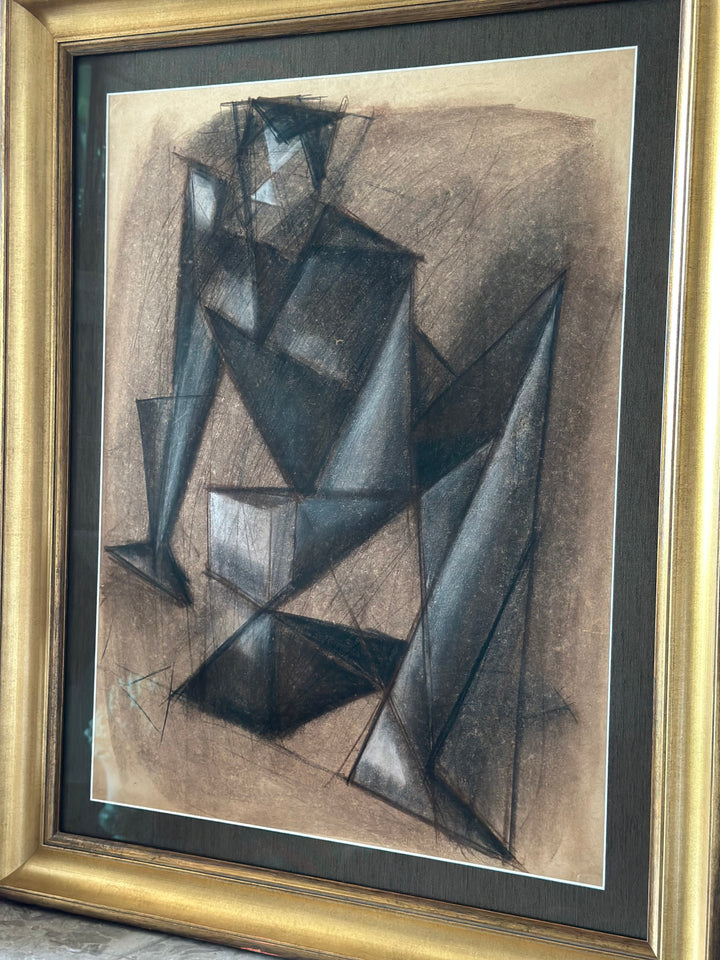 Seated Form in Abstraction, c. 1950s